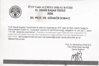 Prof. Dr. Güngör Sobacı profilinde yer alan galeri fotoğrafı.