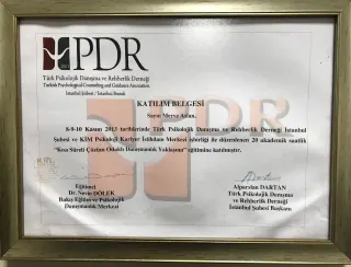 Kl. Psk. Merve D. Aslan profilinde yer alan galeri fotoğrafı.