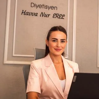 Dyt. Havva Nur Erel — Diyetisyen, Edirne. Portre fotoğrafı.