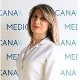Doç. Dr. Candan Abakay — Radyasyon Onkolojisi, Nilüfer, Bursa. Portre fotoğrafı.