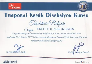Prof. Dr. Nuri Özgirgin profilinde yer alan galeri fotoğrafı.
