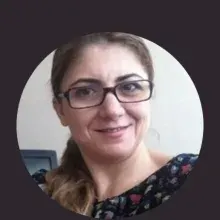 Dr. Öğr. Üyesi Dilek Meltem Taşdemir Erinç — Psikiyatri, İstanbul. Portre fotoğrafı.