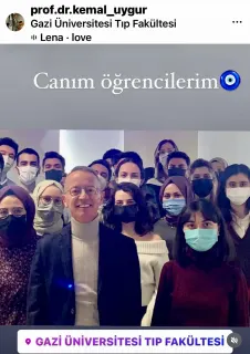 Prof. Dr. Kemal Uygur profilinde yer alan galeri fotoğrafı.