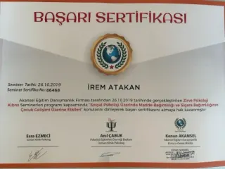Psk. İrem Atakan profilinde yer alan galeri fotoğrafı.