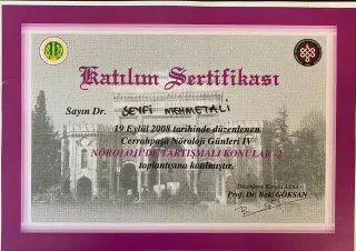 Uzm. Dr. Seyfi Memetali profilinde yer alan galeri fotoğrafı.