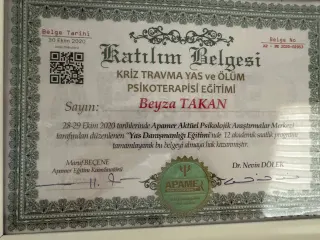 Psk. Beyza Takan profilinde yer alan galeri fotoğrafı.