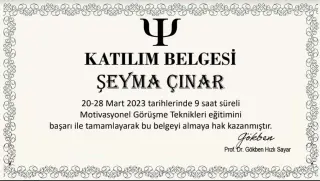 Psk. Şeyma Çınar profilinde yer alan galeri fotoğrafı.