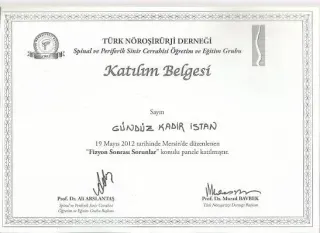 Op. Dr. Gündüz Kadir İstan profilinde yer alan galeri fotoğrafı.