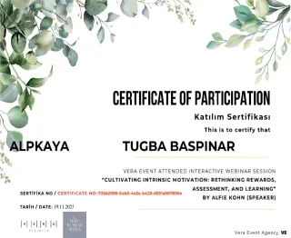 Psk. Tuğba Başpınar Alpkaya profilinde yer alan galeri fotoğrafı.