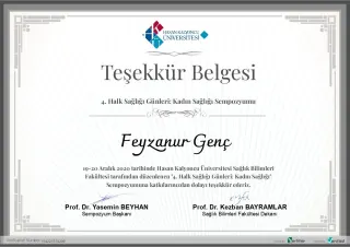 Dyt. Feyzanur Genç profilinde yer alan galeri fotoğrafı.
