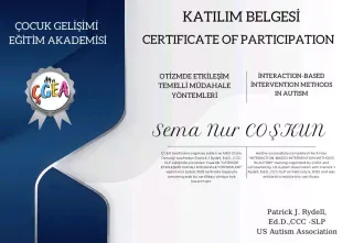 Dkt. Sema Nur Coşkun profilinde yer alan galeri fotoğrafı.