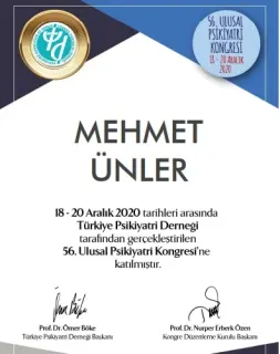 Uzm. Dr. Mehmet Ünler profilinde yer alan galeri fotoğrafı.