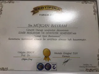 Dyt. Müjgan Bayram profilinde yer alan galeri fotoğrafı.