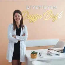 Dyt. Duygu Dağlı — Diyetisyen, Çanakkale. Portre fotoğrafı.