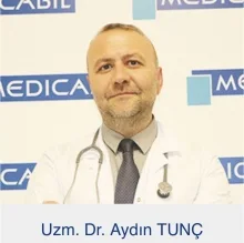 Uzm. Dr. Aydın Tunç — Çocuk Sağlığı Ve Hastalıkları, Bursa. Portre fotoğrafı.