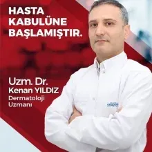 Uzm. Dr. Kenan Yıldız — Dermatoloji, Adana. Portre fotoğrafı.