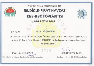 Prof. Dr. Nuri Özgirgin profilinde yer alan galeri fotoğrafı.