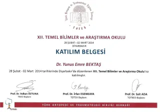 Op. Dr. Yunus Emre Bektaş profilinde yer alan galeri fotoğrafı.