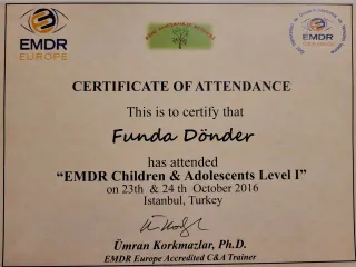 Uzm. Dr. Funda Dönder Şen profilinde yer alan galeri fotoğrafı.