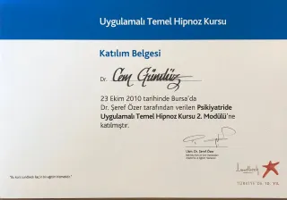 Uzm. Dr. Cem Gündüz profilinde yer alan galeri fotoğrafı.