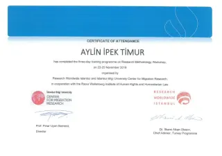 Kl. Psk. Dr. Aylin İpek Timur profilinde yer alan galeri fotoğrafı.
