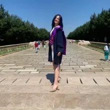 Dkt. Tuğçe Kaya — Dil ve Konuşma Terapisi, Ankara. Portre fotoğrafı.