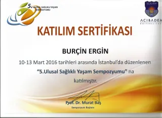 Dyt. Burçin Ergin profilinde yer alan galeri fotoğrafı.
