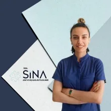 Dt. Burçin Aksoy — Diş Hekimi. Portre fotoğrafı.