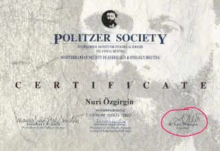 Prof. Dr. Nuri Özgirgin profilinde yer alan galeri fotoğrafı.