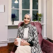 Dyt. Merve Çelebi — Diyetisyen, İstanbul. Portre fotoğrafı.