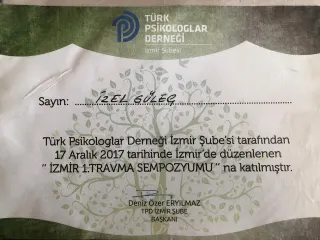 Uzm. Psk. İzel Güleç Karpuzoğlu profilinde yer alan galeri fotoğrafı.