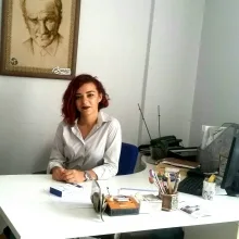 Psk. Elif Melisa Türkmen — Psikoloji, İstanbul. Portre fotoğrafı.