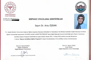 Dr. Arzu Özkan profilinde yer alan galeri fotoğrafı.