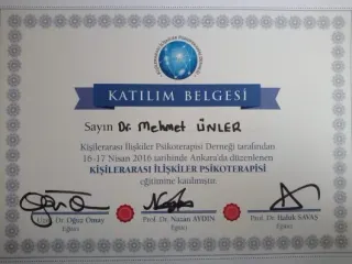 Uzm. Dr. Mehmet Ünler profilinde yer alan galeri fotoğrafı.
