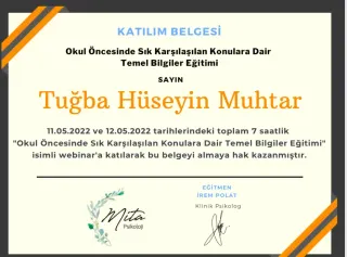 Psk. Tuğba Hüseyin Muhtar profilinde yer alan galeri fotoğrafı.