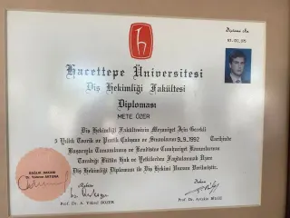 Prof. Dr. Mete Özer profilinde yer alan galeri fotoğrafı.