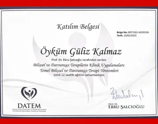 Psk. Öyküm Güliz Kalmaz profilinde yer alan galeri fotoğrafı.