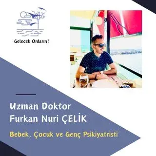 Uzm. Dr. Furkan Nuri Çelik — Çocuk ve Ergen Psikiyatrisi, Ankara. Portre fotoğrafı.