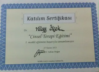 Uzm. Dr. Nilay Ölçek profilinde yer alan galeri fotoğrafı.