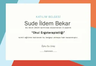 Erg. Sude İldem Bekar profilinde yer alan galeri fotoğrafı.