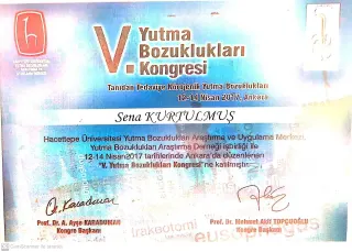 Uzm. Dkt. Sena Toktaş profilinde yer alan galeri fotoğrafı.