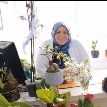 Uzm. Dr. Sevim Akın. Portre fotoğrafı.