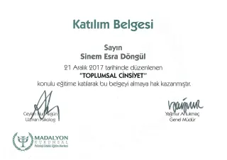 Psk. Sinem Esra Döngül profilinde yer alan galeri fotoğrafı.