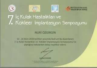 Prof. Dr. Nuri Özgirgin profilinde yer alan galeri fotoğrafı.