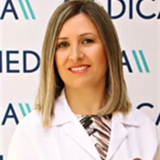 Dr. Öğr. Üyesi Hülya Yonucu — Fiziksel Tıp Ve Rehabilitasyon, Beylikdüzü, İstanbul. Portre fotoğrafı.