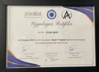 Psk. Özge Sert profilinde yer alan galeri fotoğrafı.